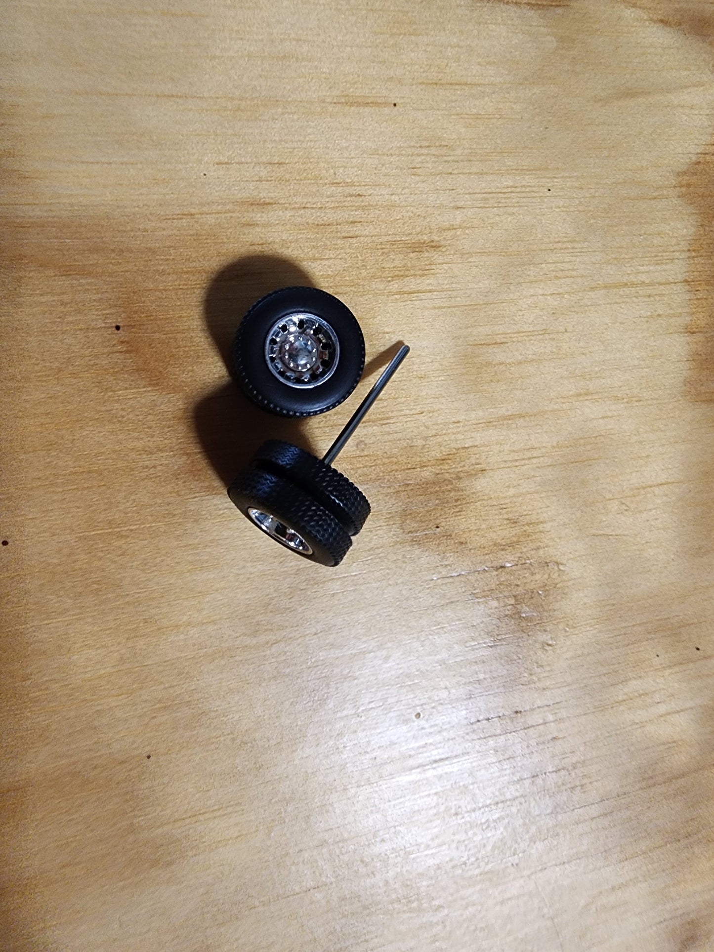 Trailer tires-chrome duals