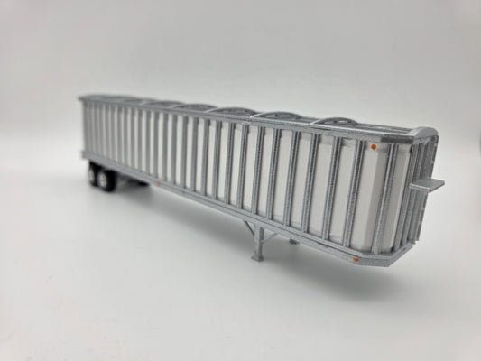 Shuffle floor trailer, 53ft tandem axle, stakeside