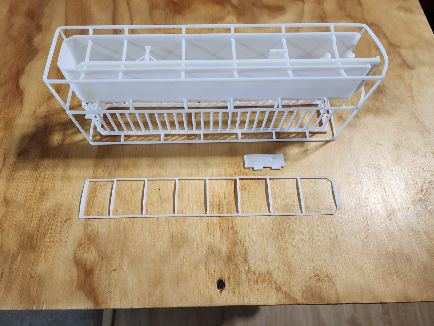 Shuffle floor trailer, 53ft tandem axle, stakeside